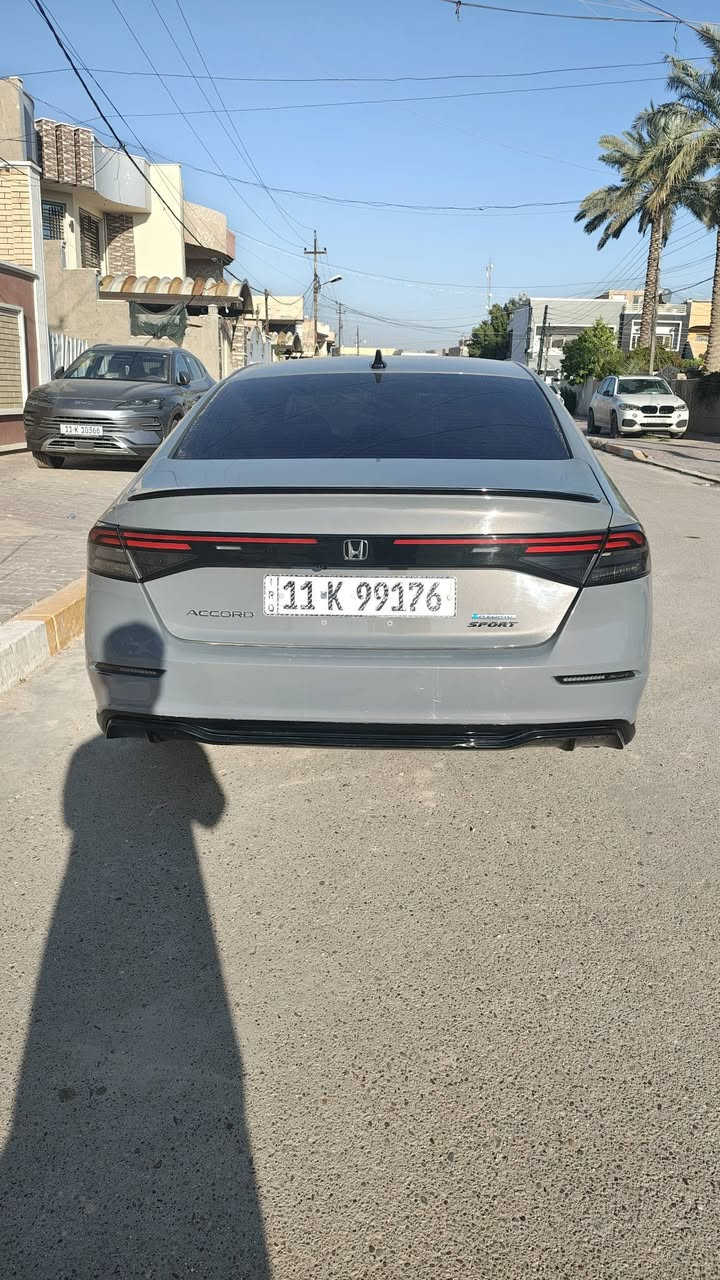هوندا اكورد موديل 24 هايبرد للبيع بسعر مناسب
هوندا أكورد سبورت L (2024)🩶🔥
🚘 الفئة: سبورت L

🌞 فتحة سقف
🔑 بصمة
🚀 تشغيل عن بعد
💺 كشن جلد مع تدفئة
⚙️ مقاعد أمامية تحكم كهرباء
✨ إنارة ترحيب
🛣️ تحديد مسار
⏱️ تحديد سرعة
📡 رادار جانبي
🚨 رادار أمامي
📷 كاميرا خلفية
📟 حساسات أمامية وخلفية
💡 لايتات مال تورنك أعلى فئة يجي دوار ويا الستيرن
👁️ نقطة عمياء
🛑 توقف ذاتي
➕ وبعد هواي مواصفات

🛠️ الحادث:
🔧 بنيد مبدل أصلي فافون
🧰 جاملغات أيمن وأيسر بارد PDR وبيهن صبغ شوية من جهة البنيد
🧰 جاملغ وباب خلفي جهة اليمين بيهن بارد PDR
🏆 تصليح درجة أولى، كل القطع أصلية ومصروف عليها هواي

📊 ماشية: 31 ألف كيلو تقريباً وقابلة للزيادة
🧾 رقم بغداد، تحويل بأسمي ثاني يوم

📮 السـعـر ✅ اتصل اوتساب ودلل

مكان تواجد السيارة: بغداد – المحمودية
رقم صاحب السيارة: ***********
