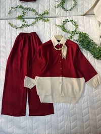 سوت • صوفيا كتان • مقاسات ٣٨-٤٨