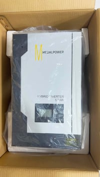 انفيرتر 5.2 kw من شركة ميدل باور جديد غير مستعمل فقط جان بالعرض  السعر...