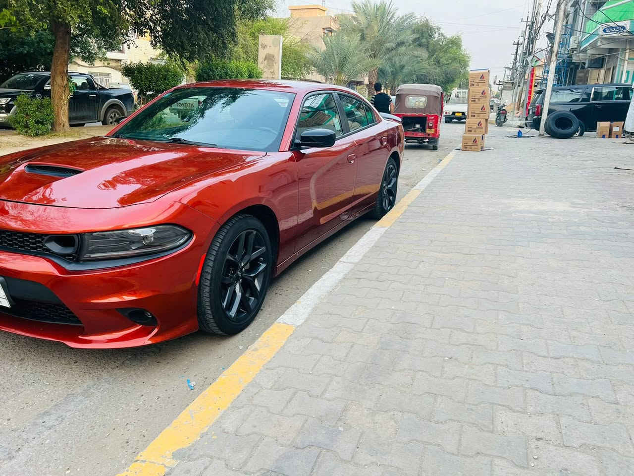 جارجر موديل 2022 سياره جاهزه مابيه نقص برغي ربع متصرف عليه لا مشتغله خط ولا شي
حادثه بنيد مبدل وموجود بنيد بلادي بي طخه بسيطه وجاملاغات مفتوحه فقط  بدون ارباك وبيه شخط ليجوه بل بيبان ممصلح ولا مكحل غير متواجد ع الفيس وبدون مراوس لحد يكلي تراوس ماراوس اريد ابيع فقط سعر 258 وبيه مجال بسيط حك الجيه والما عاجبه سعر خل يعبر المنشور  مكاني بغداد ***********
