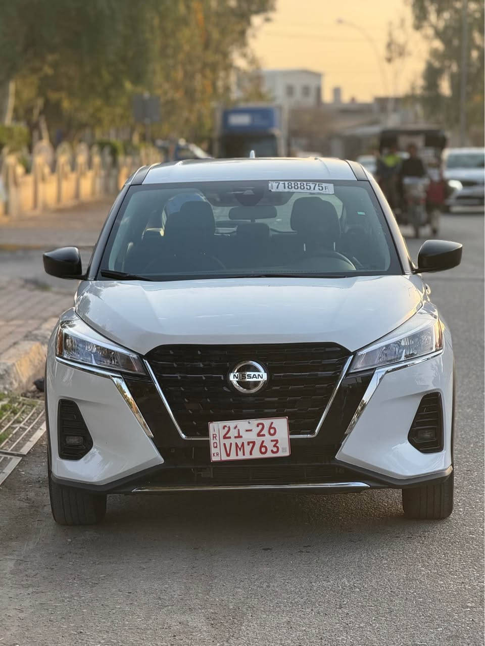 نيسان كيكس 
موديل ٢٠٢٤
يةك بارجةي بوياغة (بونيت )
ارياك تةنها سوكان تةقيوة سيستةم كراوة
سيارةكة كاتية ٣ مانكي كاتي لة كةلة
٢٨ ميل روشتوة
سعر ١٢٤$ مجاليكي زور كةم
سيارةكة بو فروشتن و كورينةوةية
ناونيشان كركوك 
موبايل ***********
*********** كركوك, العراق
