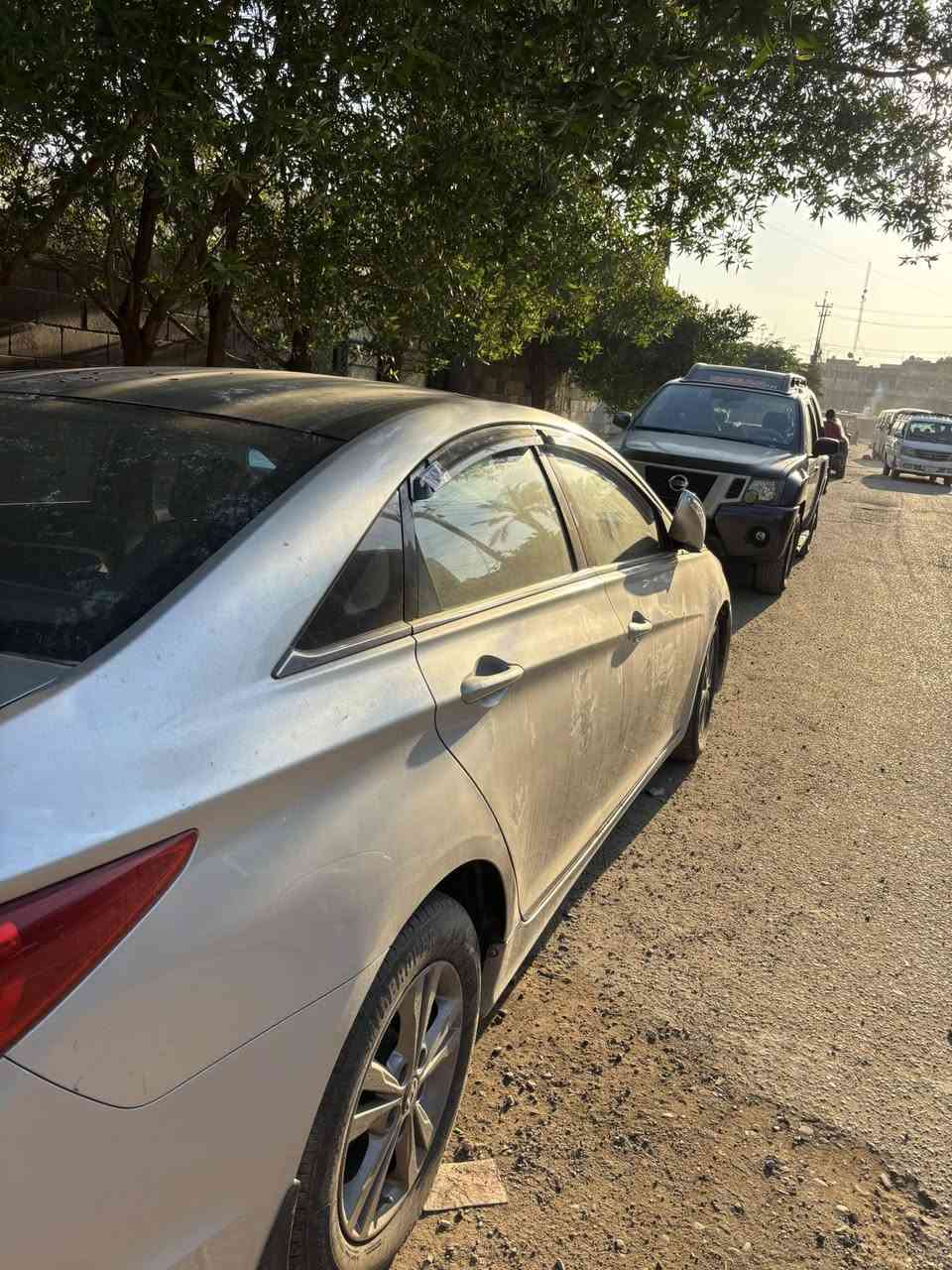 سوناتا 11 مقدس فول 1/1بيها قطعتين صبغ بنيد اثر بارد وجاملغ وشويه من باب اثر جراد بدون حادث كير محرك خير من الله صدر دبلات ادامه كله جديد قبل سبوع مسويها 
فتحتين بالسقف 
اشاير مري
مري شفط 
الخ هواي مواصفات 
المكان البلديات 
الرقم للتواصل *********** موجود واتساب
