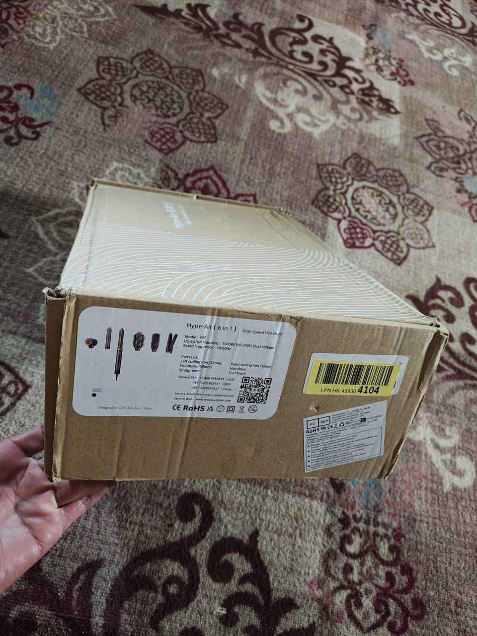 يا الله 
شباب شوفلي هذا التحفه مزاد وبالعافيه على الي يصير من نصيبه


**إذا كنت صاحب هذا الإعلان وتريد حذفه لأي سبب، رجاءا أرسل رسالة إلى الدعم الفني**