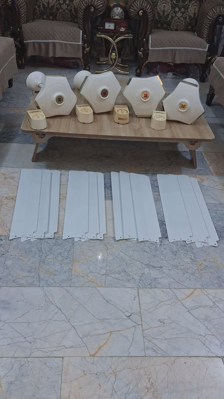بسم الله الرحمن الرحيم 
مراوح نشنال ياباني نضافه جدا عاليه شغلهن جدا ناعم بدون صوت للاستفسار والسعر على الخاص يوجد توصيل
المكان بغداد.. البلديات


**إذا كنت صاحب هذا الإعلان وتريد حذفه لأي سبب، رجاءا أرسل رسالة إلى الدعم الفني**