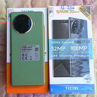 تكنو سبارك ٢٠ • ٢٥٦ • ٨ رام