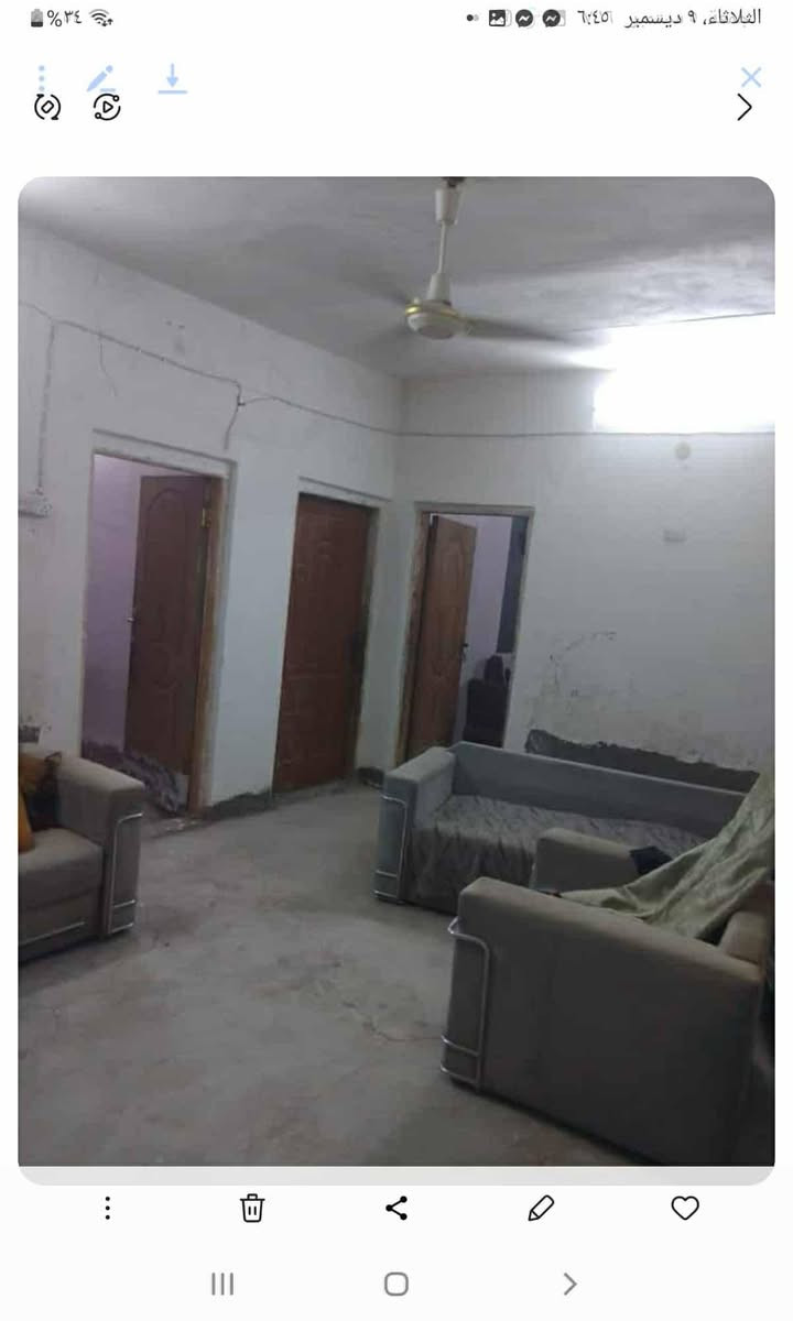 سلام عليكم بيت البيع طابو زراعي سند 25 المساحه 500م العنوان قرب العلويه شريفه ع السعر 37 البيت متكون غرفهتين وهول وصاله ومطبخ وصحيات وكراج كبير الاستفسار اتصل *********** ابو حسن
