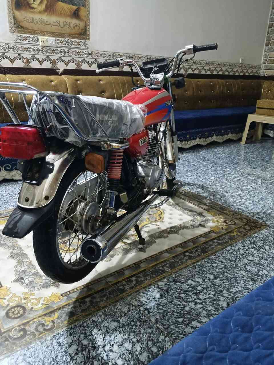 سلام عليكم دراجه للبيع موديل 24 مكفوله كفاله عامه مكاني سده الهندية.بابل السعر 500 وبيه مجال ***********

