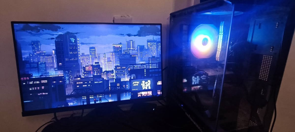 للبيع  PC استعمال قليل نظافة فوول
مواصفات: مذربورد B450pro max
معالج Ryzen5 5500
البور سبلاي the rock650
كرت الشاشة rx 6650xt 
رامات 16
مساحة التخزين M.2 laxer 512

مكاني بغداد

سعر 950
*********** رقمي
