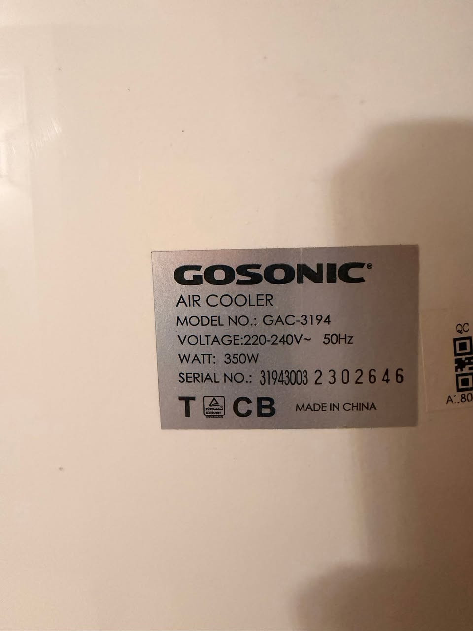 مبردة عامودية Gosonic
للبيع مبردة عامودية نوع Gosonic اكبر حجم

350 واط 

مستخدمه قليل جدا جدا

لمس + تحكم ريموت

مع اوراق الضمان

للبيع ب ٢٥٠ الف

للعلم الجديدة بسعر ٤٢٠ الف


**إذا كنت صاحب هذا الإعلان وتريد حذفه لأي سبب، رجاءا أرسل رسالة إلى الدعم الفني**