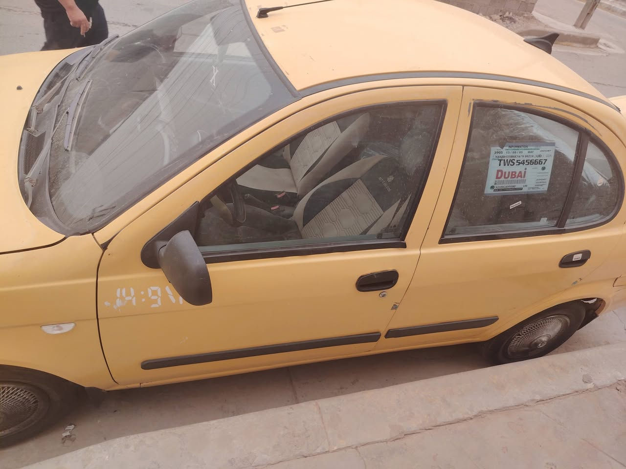 طيبه موديل ١٥ رقم جديد مصفره هيئه وغرامات كير محرك نضيفات خير من الله كشرها كلش نضيف السياره كبل للشارع تشتغل بيها  بسمنه تحويل ثاني  سعر ب٣٦ وبيها مجال بسيط يوم للاستفسار *********** مكلف بل نشر
