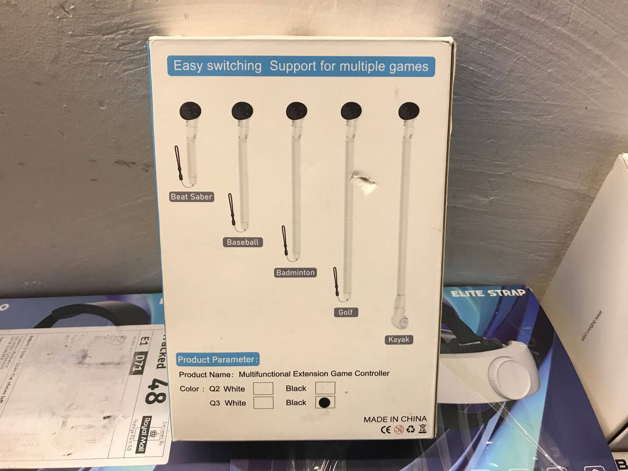 ملحقات vr
- سترابات كويست ٣ و ٣س
كلش مرتبات و بطارية مرتبة
سعر 20

- كفرات :
_كفر لعبة Beat saber الحمرة
أشهر لعبة vr سعر كفر 15

_كفر شامل ( بيسبول - تنس - Beat saber - و بعد كم لعبة) سعر 25

_ كفرات كامله ل جهاز كويست ٣ لون اسود يشمل ( كفرات ل يدات 2 - كفر جلاتين امامي ل جهاز - كفر جلاتين ل وسادة يمنع العرق و يحمي الاسفنج - كفرات ل الكير ٢ - كمامات حماية بشرة كمية كبيرة - لزكات زجاج حماية ل حساسات أمامية و كاميرات)
كل هذول ب سعر 25 الف

 - بطاريات B2 صالحة مع سترابات M3 pro و M2 pro
سعر بطارية مع قاعدة 10 الف و إذا بطاريتين مع قاعدة 15 الف

جويستك كويست 2 تك ايمن نسخة ميتا مو نسخة اوكلس قديمه نضافة 1000% جديدة السعر 50 الف

و موجود خدمة تحميل العاب شكو لعبة ب بالك تنزل ب جهاز إذا تريد تفاصيل راسلني عن خدمة العاب

راسلني و تدلل موجود توصيل جميع محافضات العراق

***********
