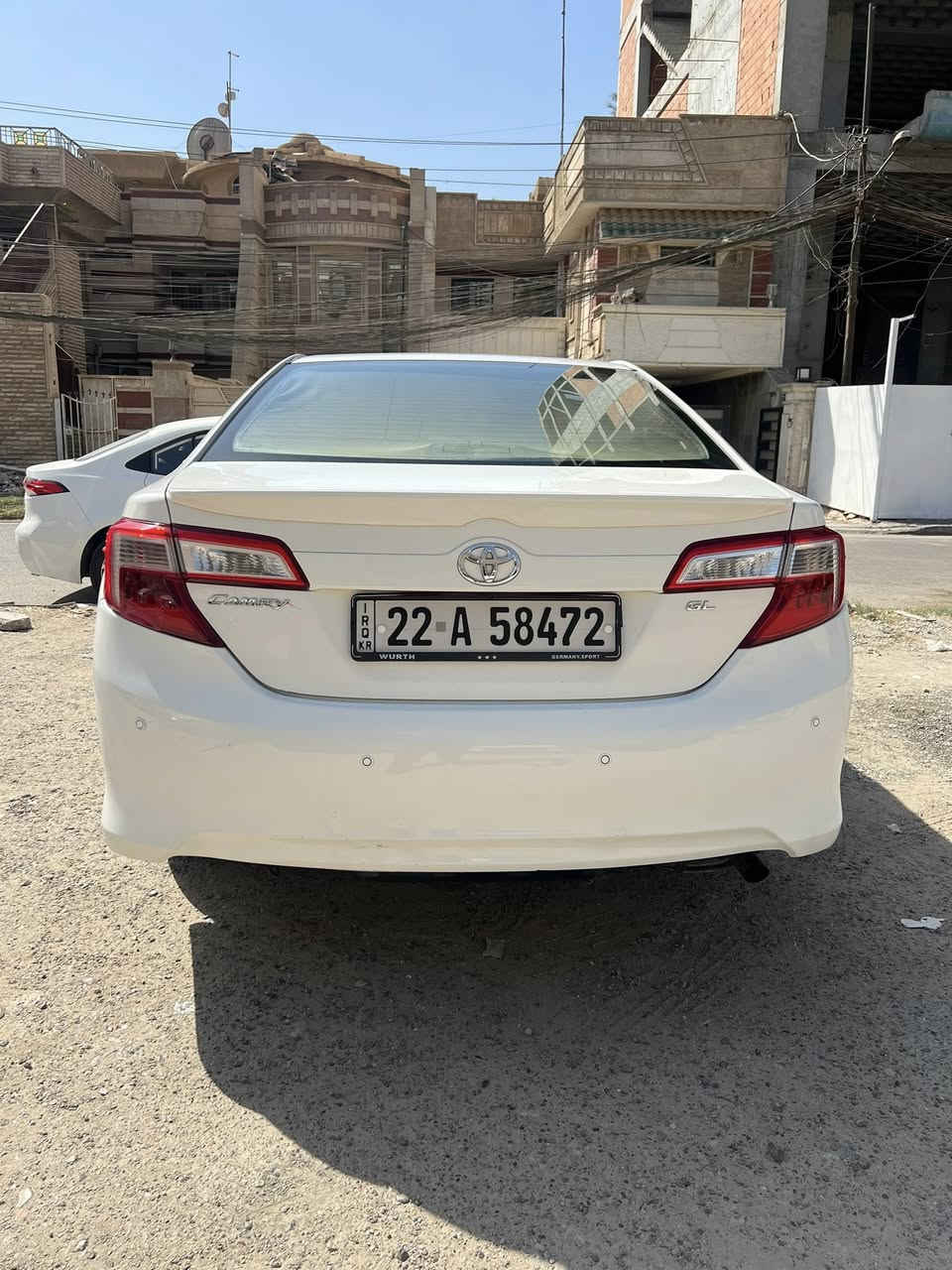 كامري خليجي ساز  LE
موديل2014 خليجي 
مواصفات الLE
شاشه 16
كامره دواره 360
زنون عالي ناصي
بلاجكتور نهاري 
حساسات
مري كهرباء
كشن مخمل 
ويل كب 
تخم تاير جديد 
صدر حداديه جديد وكاله
بك لايت لد 
سياره جديده ومناقصها شي وترايها مال 2022
بيها صبغ بابين اثر شخط (مال دراجه لا معجون ولا دواخل ) 
رقم اربيل الجديد هزه وسنويه جديد
السياره كلش نضيفه وع ايدي 
السعرر/148 وبيها مجال بسيط
مكانها بغداد داوودي  او حي الجهاد 
***********
