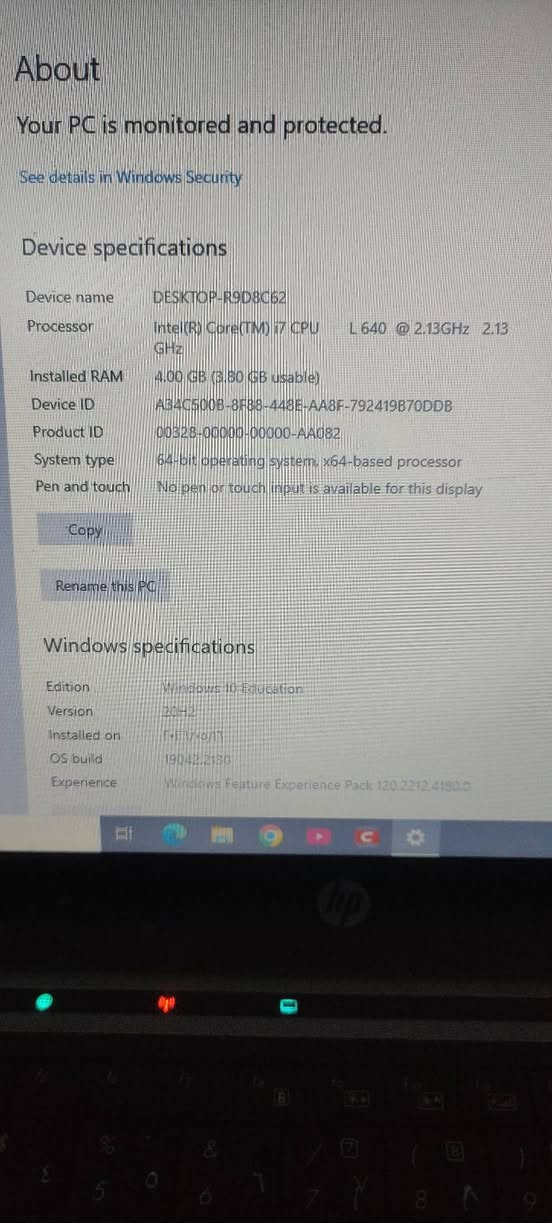 لابتوب hp ذاكرة 233 گيگة حجم الشاشة 12.1  نظيفة قبل اسبوع اشتريتلهة بطارية جديدة چانت مضمومة مستخدمة دراسة فقط الله شاهد محتاج واريد ابيعهة ب120 الشراي يتفضل خاص.


**إذا كنت صاحب هذا الإعلان وتريد حذفه لأي سبب، رجاءا أرسل رسالة إلى الدعم الفني**