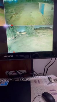 تم تجهيز احد البيوت بمنظومة كامرات رباعيه عالية الدقه  ليلي نهاري ملون...