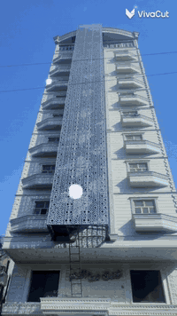 تم بحمد الله إنشاء سلم طوارئ ب ايا دي وعمل متقن من قبل ابو جنات الحداد...