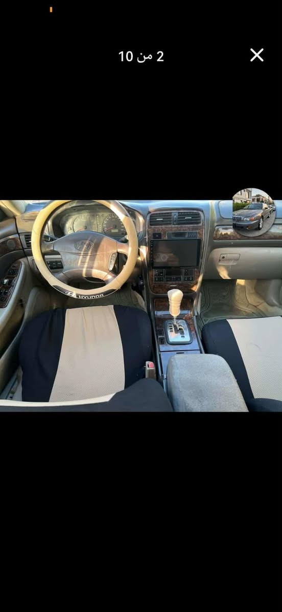سيارة هونداي موديل ٢٠٠٠ كير محرك بشرط سيارة صبغ عام جماليه اي نقص مابي شرط تحويل بي غرامة ورا معامله يرجع الك نظام غاز بنزين شراي يتصل *********** كركوك, العراق
