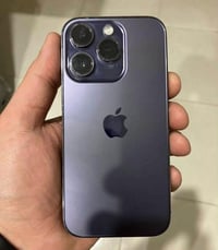 ايفون ١٤برو فقط برو ذاكره ٢٥٦ مبدل بطاريه  فيس ايدي. شغال فقط بطاريه م...