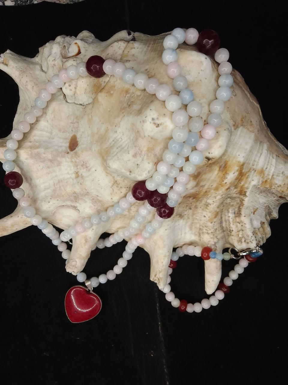 السلام عليكم ورحمه الله وبركاته 
#عقد 📿و  بريسلت  من حجر التورمالين 🔥 مع فواصل عقيق احمر و دلايه جاد بإطار فضه عيار ٩٢٥
#للحجز 01280860085
#العنوان الاسكندريه مطار النزهه شارع 30 خلف مطابع محرم 
#يوجد لدينا قص 💎و صقل الأحجار 💎الكريمة 
اللهم صلي وسلم على سيدنا محمد عبدك ونبيك ورسولك النبي الامى و على اله و صحبه و سلم تسليما كثيرا بقدر عظمة ذاتك فى كل وقت وحين


**إذا كنت صاحب هذا الإعلان وتريد حذفه لأي سبب، رجاءا أرسل رسالة إلى الدعم الفني**