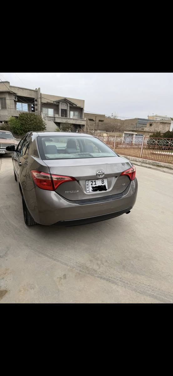 كورولا 2019محسن بدون شاصي بدون ارباك سنويه بسمي مكان سياره كركوك سعر 145مجال بصيط ***********
