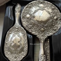 طقم إنجليزي • مطلي فضة • جديد بالكرتون