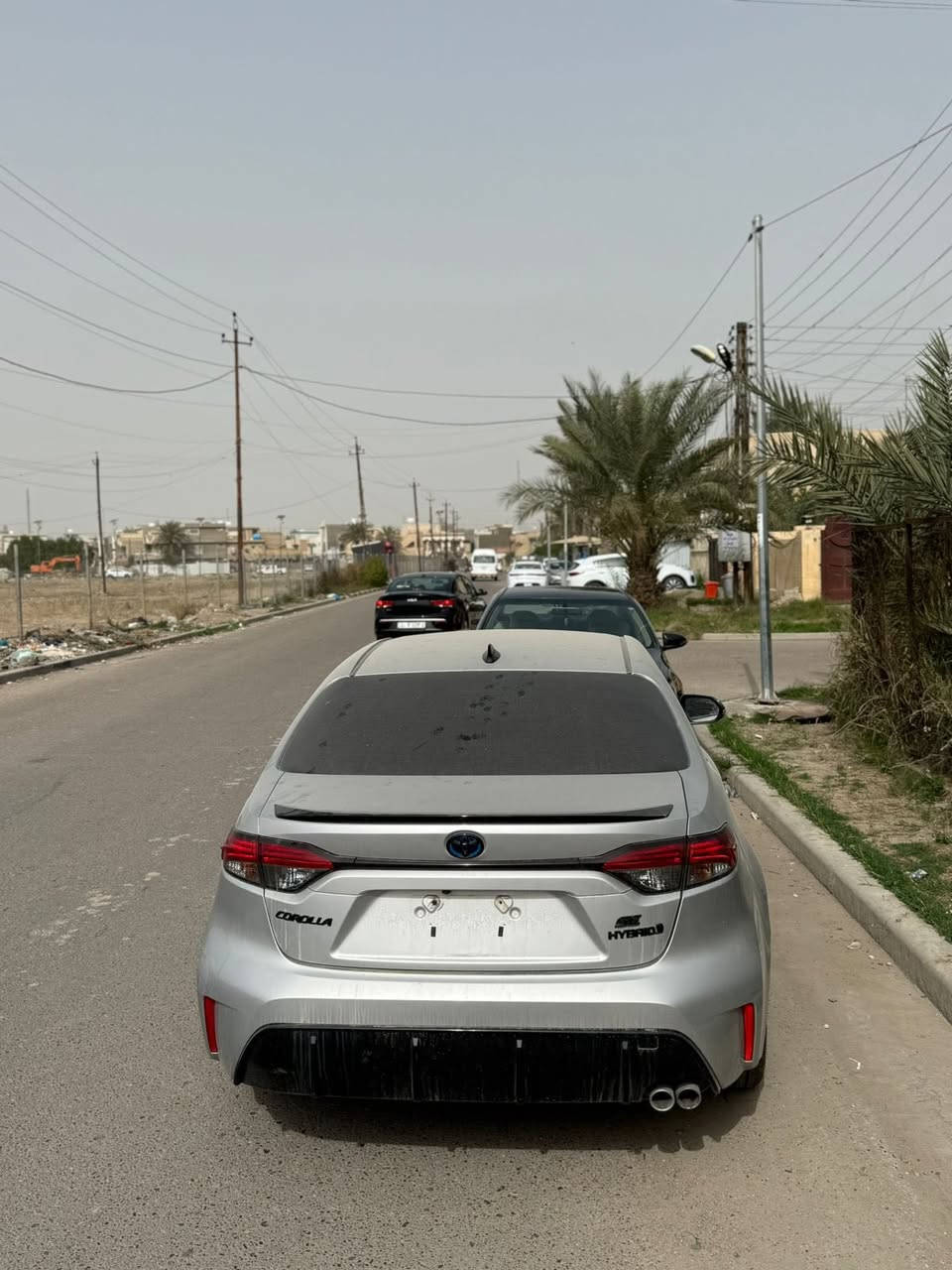 السلام عليكم للبيع 
تيوتا كورلا وارد امريكي 2024 SE هايبرد دخول جديد 
كفاله عدا حادث امريكا الموضح بلصور (جاملغ+باب)
وجايبلهه جاملغ وباب ولايت امامي اصلي وكاله نفس الون جيب وشد وباقي امورهه جاهزه للاخير 100 ‎%‎
محرك كير منضومه الهايبرد صدر تبريد كله كامل للاخير 
بيهه رقم فحص مؤقت ومدفوع كمرك وكله كامل 
واني المستورد ماشيه 60 الف مكاني بغداد الغزاليه 
السعر 150 للاستفسار هـ ***********
