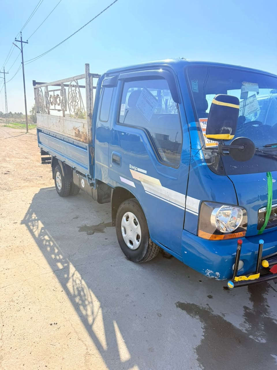 سلام عليكم سياره ام عيون موديل ٢٠٠٢
رقم بغداد السياره كفاله عامه عل شركه لا صبغ ولا بوليش 
 تبريد جاهز السياره جديده كلش سعر ٩٠ أوبيها مجال 
***********
