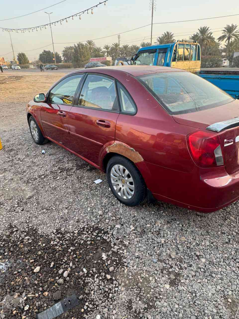 السلام عليكم
اوبترا للبيع موديل 2005اوتو ماتيك
سياره بيه صبغ حزام  مكينه كير مكفولات 
العنوان بابل الحله 
السعر 62$
***********
