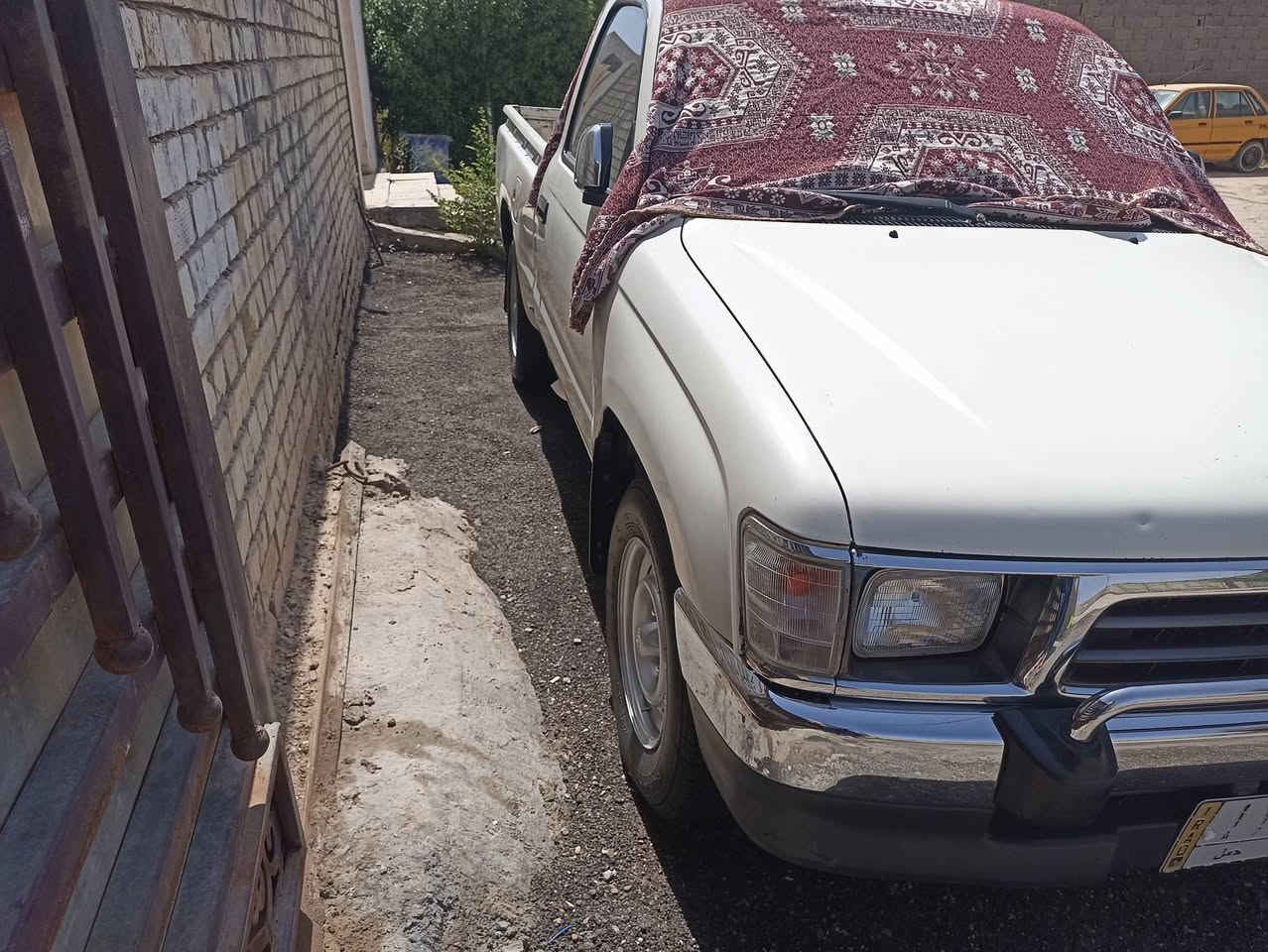 لبيع بيكم تيوته فلاحي موديل 2001 سياره جاهزه بيه مكانات تعمير بارت ومكينه ما مفتوح بشرط ألا تبخير الا صرف رقم بغداد بسمي سنويه 28 جاهزه مكاني بغداد سعر 90 وبيه مجال سياره *********** /***********
