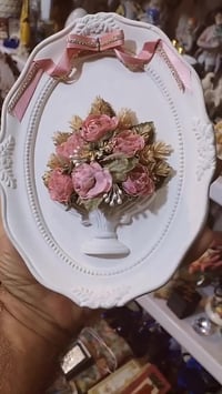 لوحات وتعليقات مجسمة • عمل يدوي قديم • منشأ عالمي