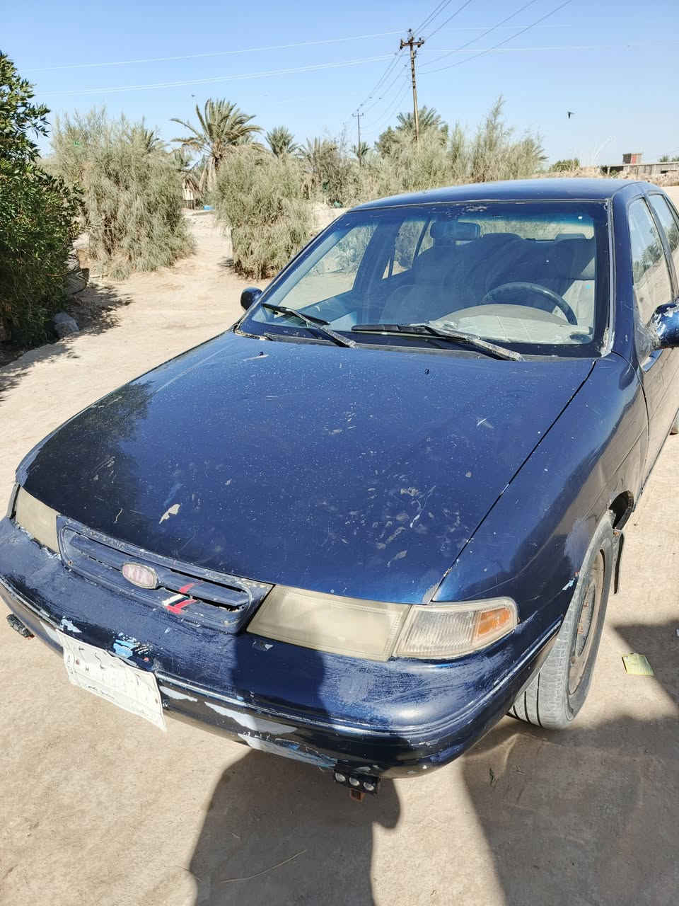 السلام عليكم
كيا سيفيا موديل 94  رقم بغداد سنويه بدايه 27 تنتهي بيه جاملغ  والدوسه  الجوه بس السعر 30 بيه مجال ***********
