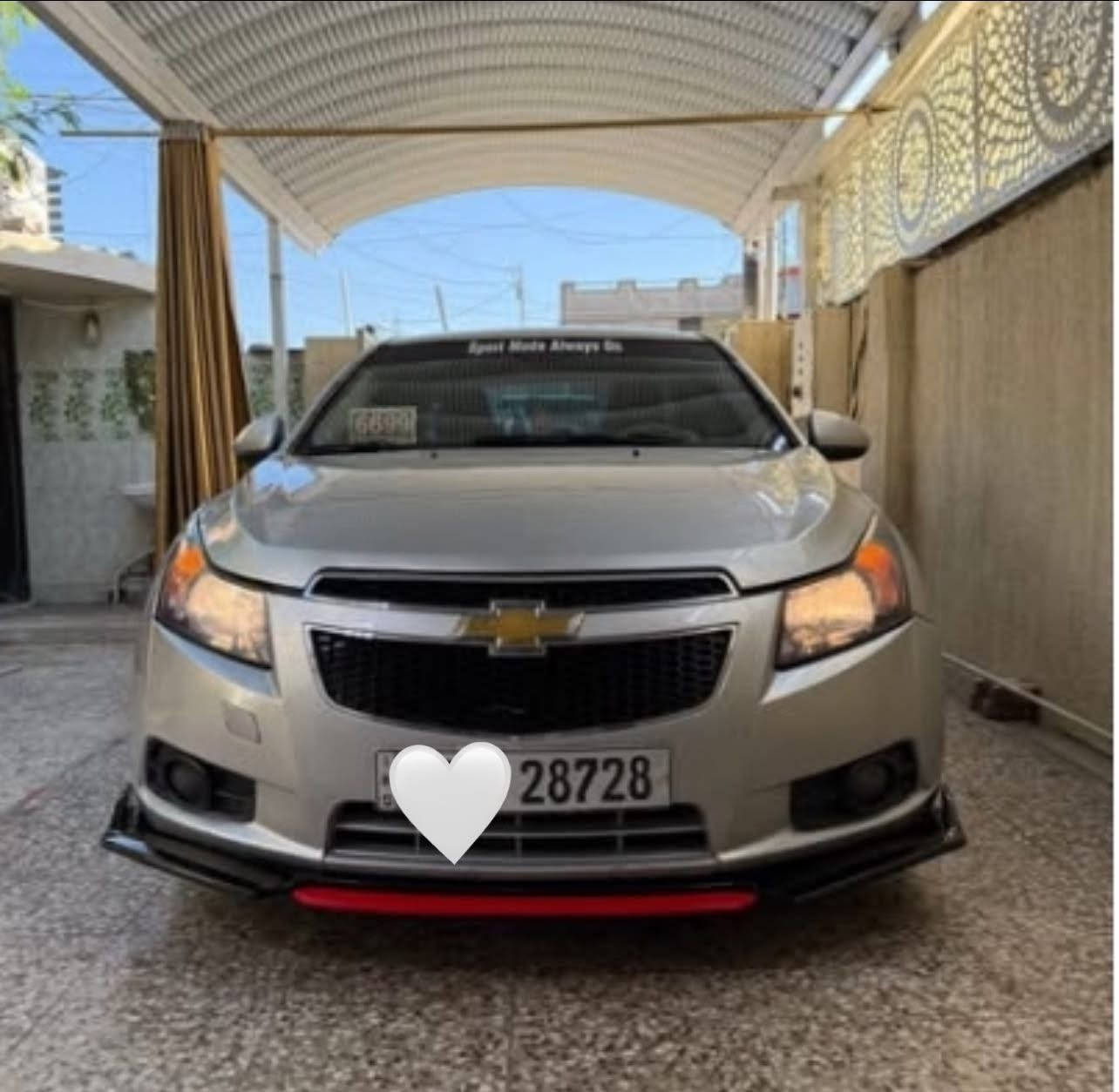 شوفرليت كروز 
رقم انكليزي جديد مميز
مكينه 1400 تيربو
مواصفات فول عدئ البنوراما
سنويه 2030 
بأسمي السعر ١٣ مليون وبيها مجال حك الجيه
وحسب وضعيته الشخص الطالب جامعه اله خصم شخصي
عنواني العطيفيه 
***********
