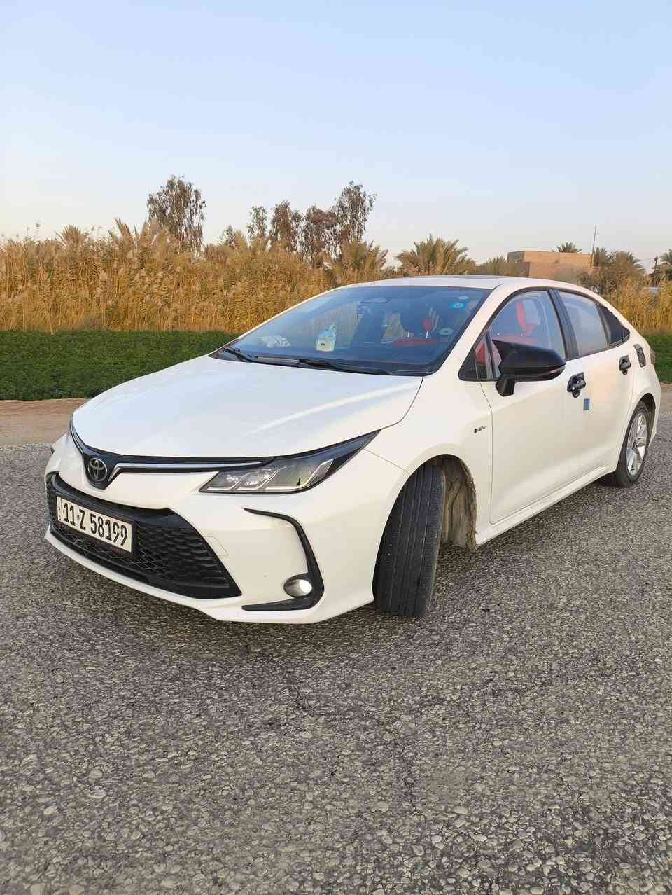 كورلا هايبرد صيني موديل 2025
ماشيه 13الف للبيع او مراوس بسياره عاليه 
 سياره بيه ملاحضات بسيطه بلدعاميه اماميه وخلفيه 
سعر ،155
***********
