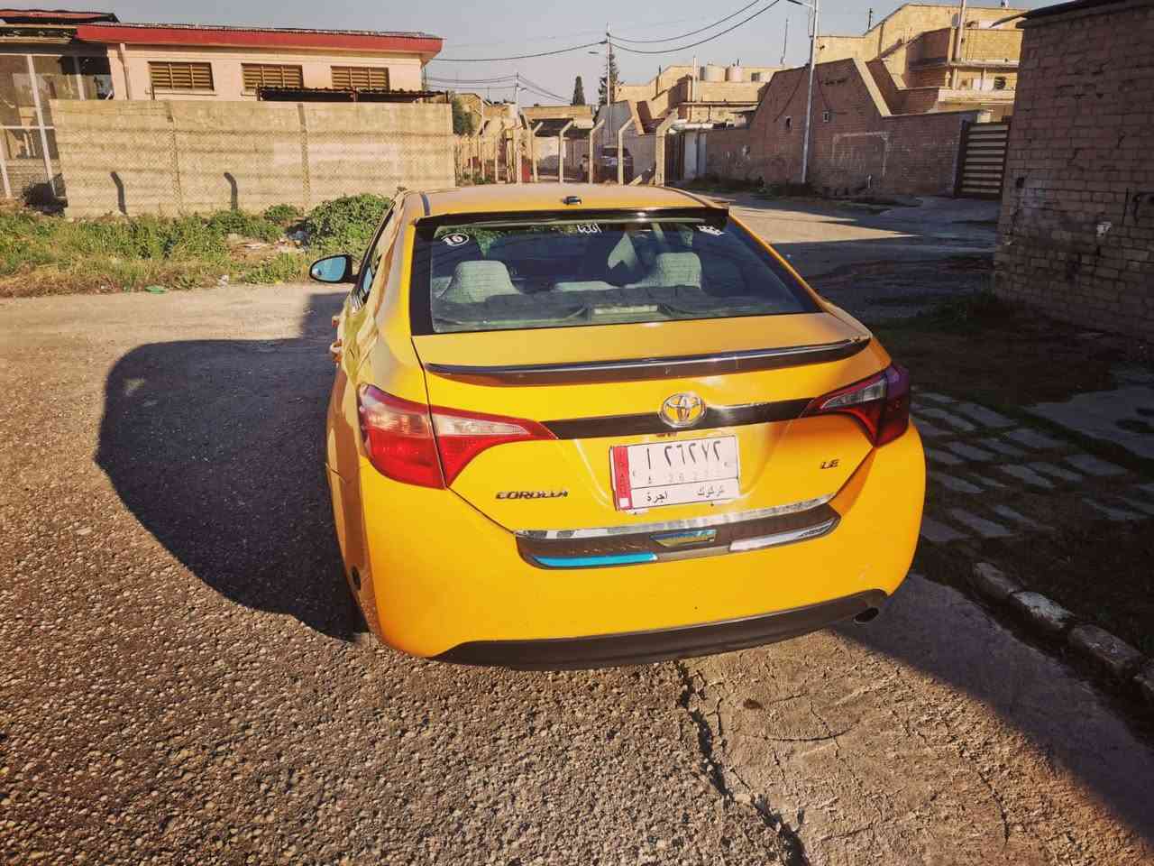 سلام عليكم كورلا 2016 كركوك  بيها 3 قطع  بدون اضباره السيارة جاهزه من كل النواحي صاحب السنويه ابكركوك السعر 95$ ***********
