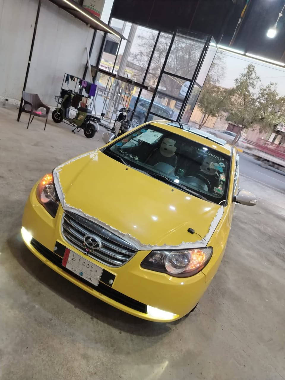 سلام عليكم افانتي موديل 2007 هيه غرمات صفر كربون رقم بغداد  بانزي بيه كير محرك شرط بدون ضرر
مكان حي صدام 

***********
