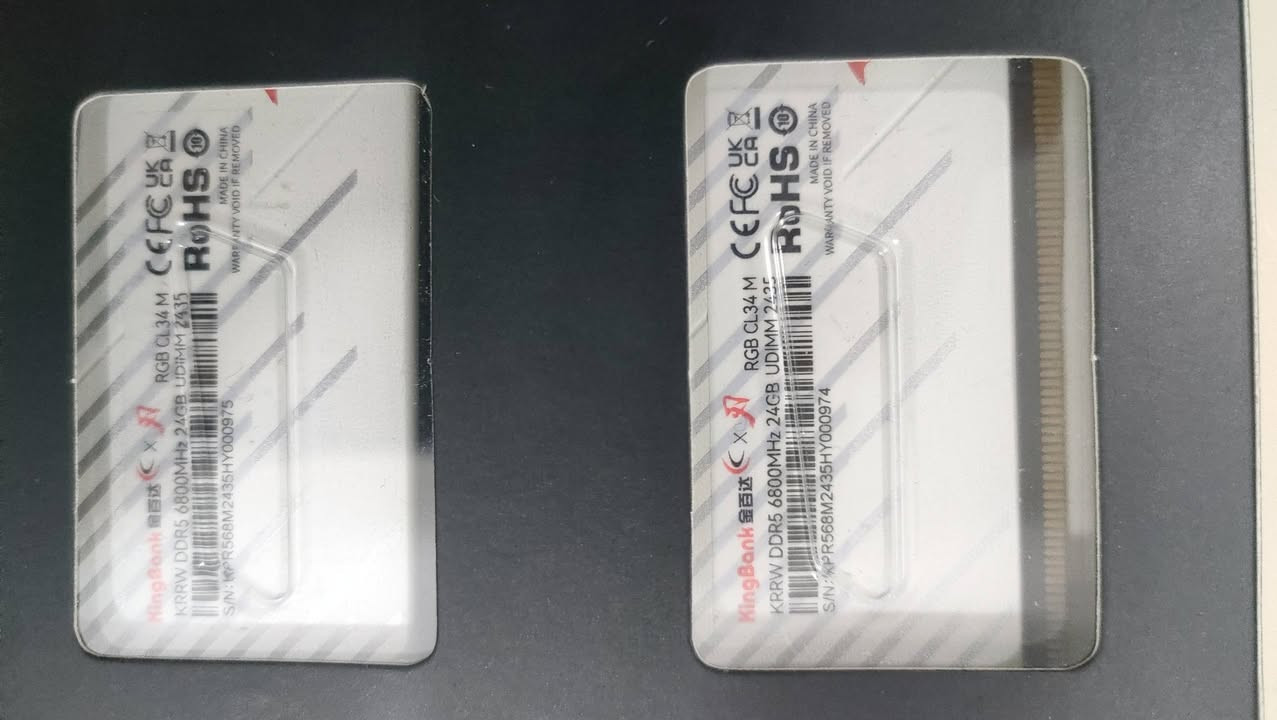 السلام عليكم 
مجموعة رامات للبيع جديده
كلهن ddr5 
2x16 32 gb
2x24 48gb
2x32 64gb 
تردد من 6000mhz الى 7600mhz
Cl28~cl36
اي شي يعجبك راسلني وتدلل
متوفر توصيل


**إذا كنت صاحب هذا الإعلان وتريد حذفه لأي سبب، رجاءا أرسل رسالة إلى الدعم الفني**