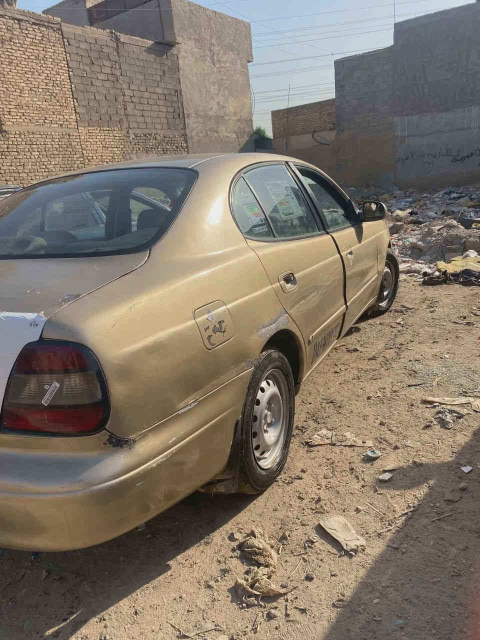 السلام عليكم ظايو نكلنز موديل2002 السعر15 العنوان بغداد لامين رقم الهاتف***********
