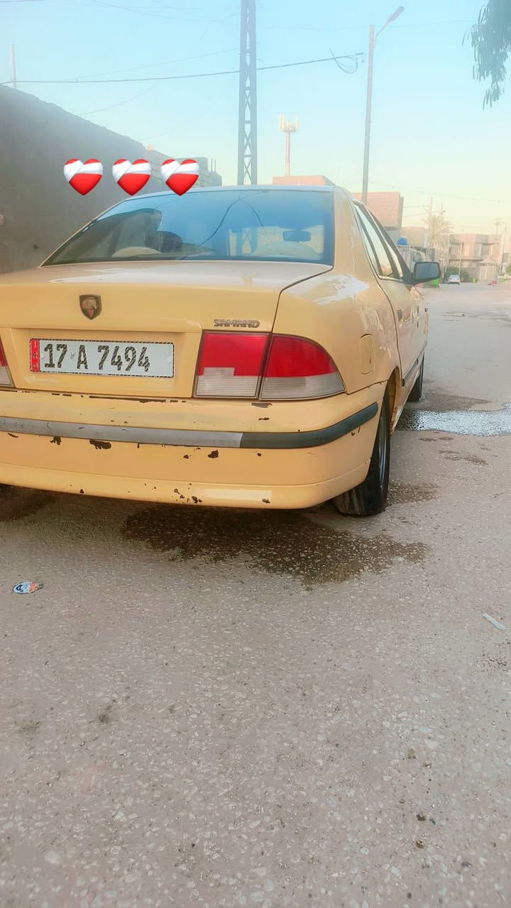 سمند مديل ١٠ مكفوله من ضربه وصبغ وتبديل مكينه كير حداديه تبريد تخم تاير سنويه لل٣٠ مصفره هيئه وغرامات ماعليه ولا ربع السعر٢٩وبيه مجال حق الجيه مكاني دوانيه الشاميه ***********
