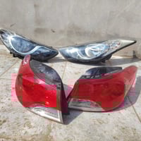 للبيع  لايتات اصليات وبكلايتات  طخم مال انترا مظلع رايدهم ١٢٥ الف وبيه...