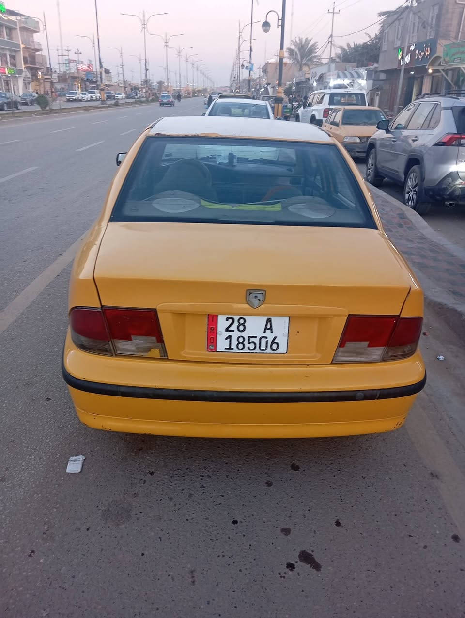 سمند2011للبيع مكينه بيه بخار كير جديد تبريدثلج كهربائيات كله شغاله مصفره هيأه اوغرامات السعر 25بيه مجال***********
