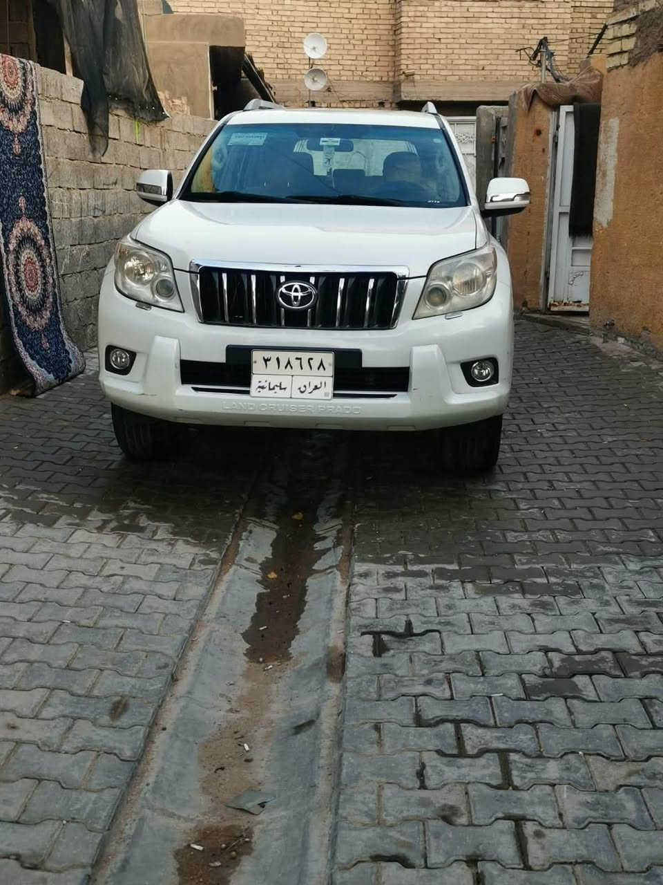 سلام عليكم برادو موديل ٢٠١٠ بسمي شوكت متريد احولك كفالة عامة ماعدة بارد بكد شبر بلباب الخلفي 
تخم تاير مكينة ٤ سلندر 
تبريد ٣ قطع سيارة جاهزة من كل النواحي ربع متصرف عليها
مكاني بغداد الغزالية 
٢١٠ سعرها
***********
