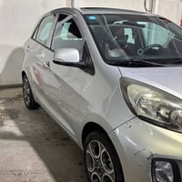 كيا بيكانتوا  خليجي٢٠١٦ فول مواصفات بصمة فتحة سلايد اللون سلفر ماشية ٥...