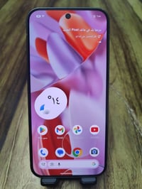 بكسل 9 برو إكس إل ذاكرة 256 لون اخضر  عدد دورات الشحن 109 شبكة الاتصال...