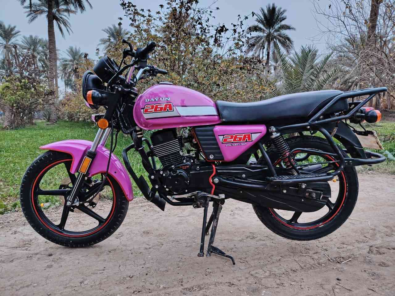 اسلام عليكم
اقرة التفاصيل وخابر 
دايون 23  أوراق اصولي  وصل معرض بسمي محرك 200 كتابة حمرة مكان كربلاء الحسينية قريب العطيشي مكفولة كفالة عامة دراجة جديدة كلش معرض البغدادي دراجة كاملة تخم تاير جديدكهربائيات كاملة سعر مليون و900وبي مجال بسيط مايعجبك اعبر المنشور خيي
اتصال ***********
