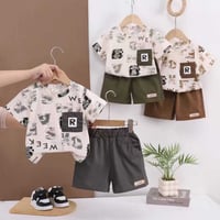 ملابس أطفال • صيفي • مقاس ١-٤ سنين