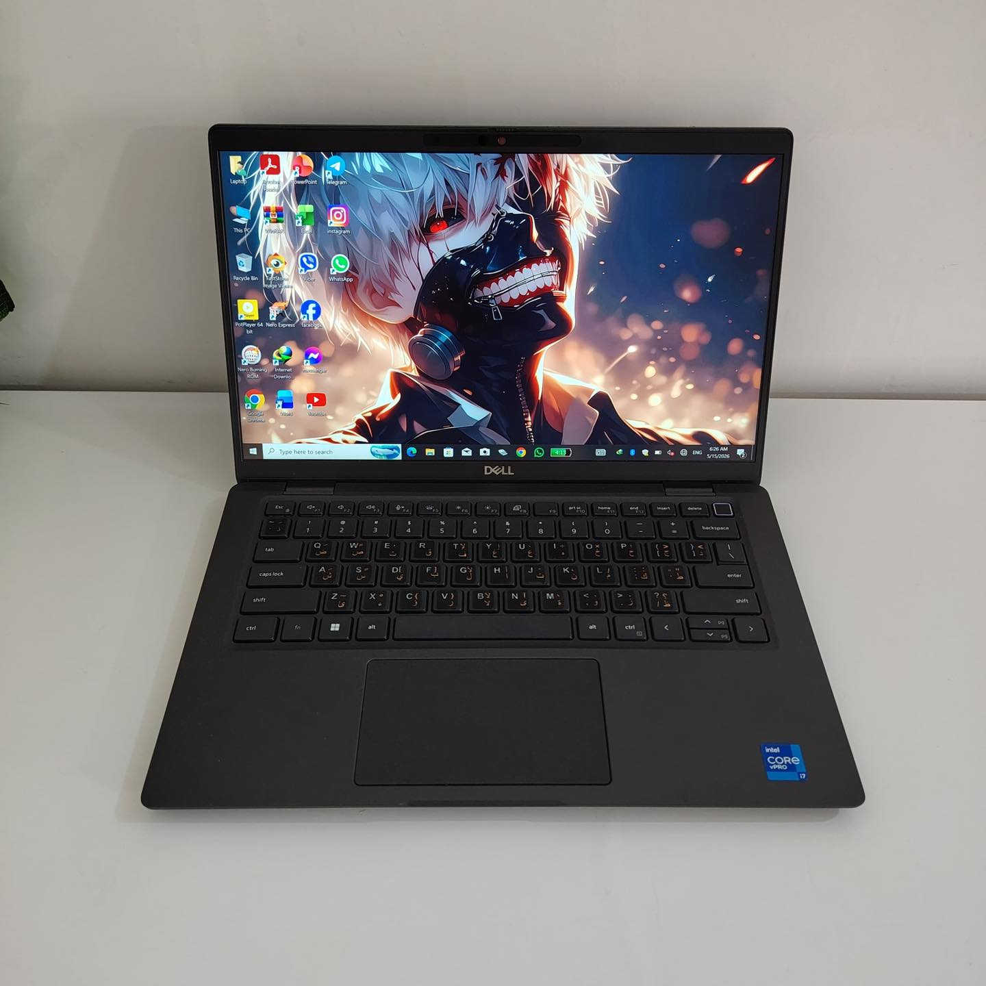 اذا تهمك النحافة وتريد معالج فئة قوية، فهذا اللابتوب إلك 🔥

Dell Latitude 7420
كوراي 7 من الجيل الـ11 فئة G7 القوية

▪️ رام 16GB DDR4 قابل للزيادة
▪️ هارد سريع SSD
▪️ كارت شاشة Intel Iris Xe داخلي 8GB
▪️ شاشة 14 إنج FHD بألوان واقعية ودقة عالية
▪️ كيبورد عربي إنكليزي ستيكر برتقالي مميز
▪️ نحيف وأنيق وخفيف بالحمل

النظافة محترمة جداً ويجي ويا:
شاحن أصلي + حقيبة + ماوس + ماوس باد 🎁

✨ ضمان لابتوبيا الذهبي:
✔️ 10 أيام استبدال بحال وجود أي عطل
✔️ شهر صيانة يدوية
✔️ 3 أشهر تفعيل ويندوز + تنزيل وتفعيل برامج الأوفيس

💰 السعر: 430 ألف
🎓 يوجد تخفيض للطلاب
📩 راسلنا الآن والكمية محدودة

📍 مكتبنا: بغداد - الأمين الثانية - شارع النواب
🕔 أوقات الدوام: من 5 العصر إلى 12 مساءً
📅 متواجدين كل  ايام الاسبوع


**إذا كنت صاحب هذا الإعلان وتريد حذفه لأي سبب، رجاءا أرسل رسالة إلى الدعم الفني**