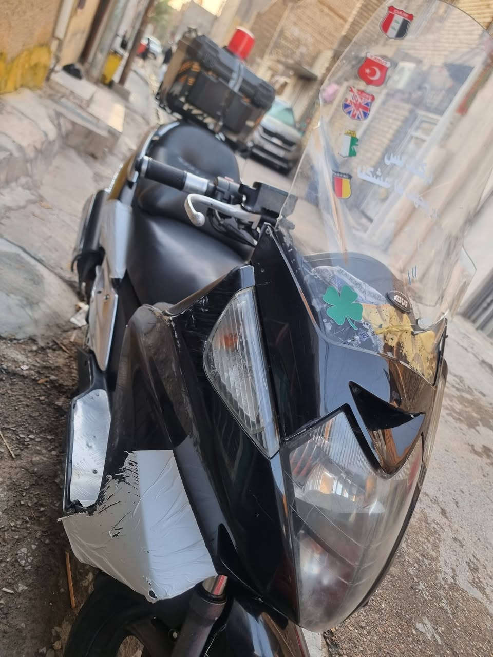 سلام عليكم سلفر ونج مكينه 400 دراجه مكينه مكفوله دراجه بيه ضربه بللجم موضحات بصور سعره قفل مليون و100 مكاني بغداد مدينه الصدر شارع الداخل ***********
