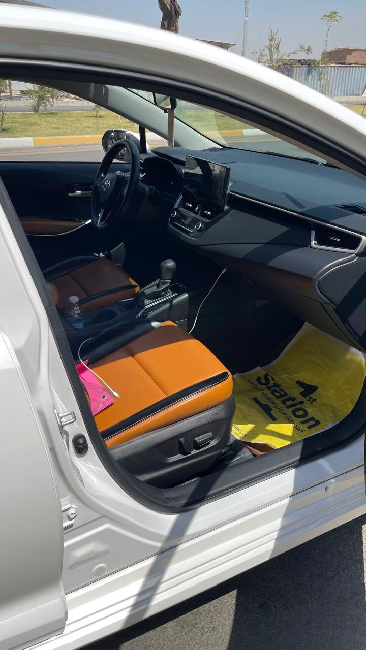 كورلا هايبرد 2023شكل خليجي
السلام عليكم للبيع سيارة بدون صبغ بدون بارد 

استخدام شخصي نظيفة ماشية 30الف فول مواصفات كراسي كهرباء كشن سايق وكشن سكن كهرباء 

مواصفاتها معروفه سلايد  و رادار امامي و كامرا خلفيه و شاشه جبيره كار بلي وتحديد مسار هاند بريك دكمه اوتو هولد. كامل مواصفات السياره محرك 1800كير محرك كفالة مكان سيارة بغداد الكرخ السعر 144$بيه مجال للشراي

***********
