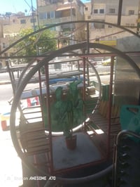 مراجيح حديد • ثقيل • حدائق