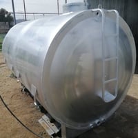 بسم الله الرحمـٰن الرحيم خزانات للبيع 5000لتر گيج 16 3000لتر گيج 16 شغ...