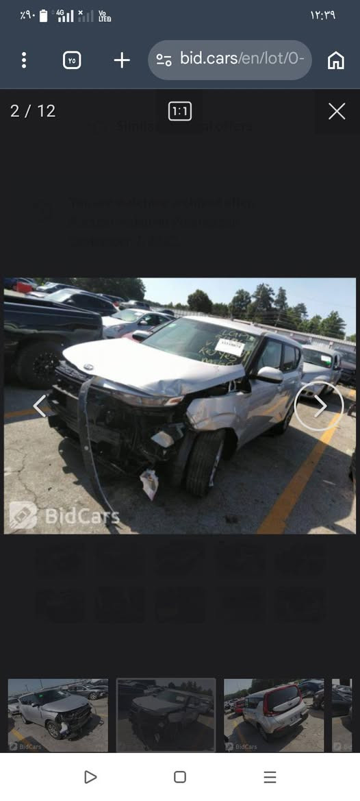 كيا صول 2021مكينه جبيره 2000صور الحادث مرفقه ويه الصور بدون تبديل تصليح فقط ماشيه 32الف حره باسمي للستفسار *********** البصرة, العراق
